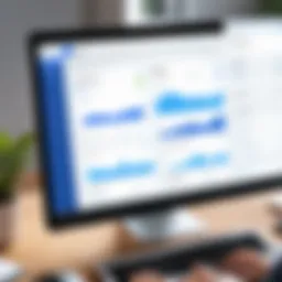 Overview of FreshBooks dashboard showcasing invoicing features