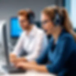 Givelify customer service representative assisting a user.