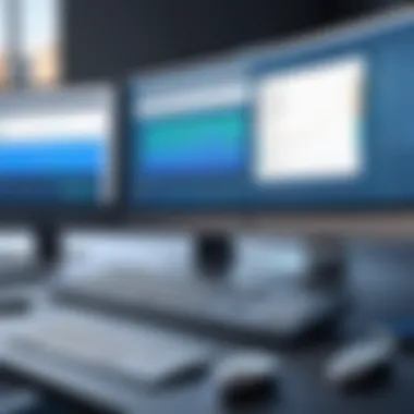 User Interface of PM Software A user-friendly interface of a popular project management application