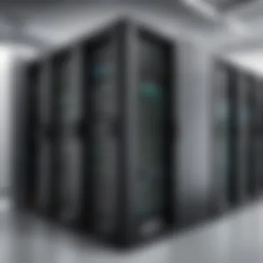 Advanced Server Solutions for Agencies High-performance server room with advanced technology