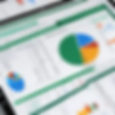Data Analysis Techniques in Excel Chart showcasing data analysis techniques in Excel