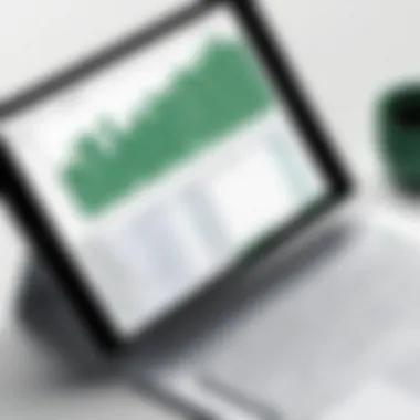 Excel Worksheet with MongoDB Data Screenshot of Excel with data imported from MongoDB