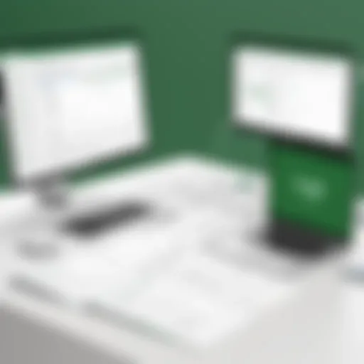 Visual representation of MongoDB database structure