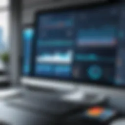 Dashboard of a lead management software showcasing analytics