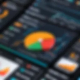Visual representation of Google Analytics dashboard showcasing key metrics