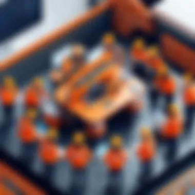 Effective Team Collaboration through HubSpot Construction team collaborating with HubSpot tools