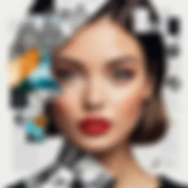 Creative Collage Design A creative collage made using Canva's photo editing tools