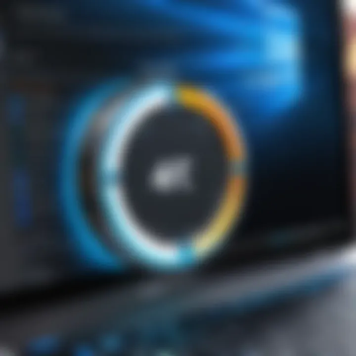 Illustration of digital assets being protected by Microsoft Authenticator on Mac