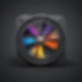 Film reel icon with Windows logo