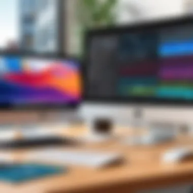 Exploring Graphic Design Software on Mac An overview of graphic design software interface on Mac