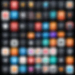 A collage of personal trainer app interfaces showcasing various features.