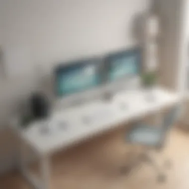 Zen-Inspired Workspace Zen-inspired workspace with calming colors