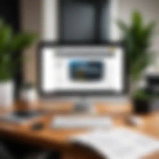 Dynamic GoDaddy landing page showcasing customizable templates