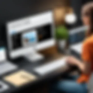 Engaging Content Layout Engaging content layout emphasizing user interaction