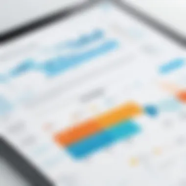 A graph showing efficiency improvements through outsourcing