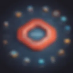 Illustration depicting intricate pricing models in Oracle CRM