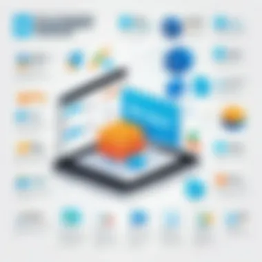 Benefits of Project Management Apps An infographic illustrating the benefits of using project management apps for small businesses.