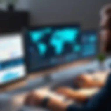 Enhancing Software Decision-Making with Data Insights Data analytics showcasing software decision-making