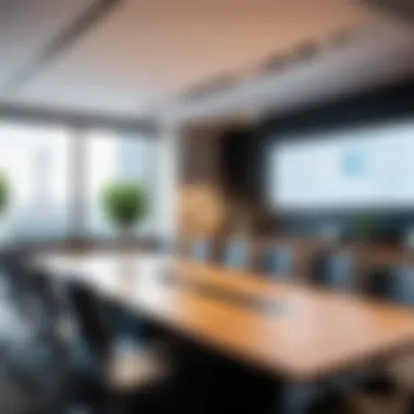 State-of-the-Art Meeting Facilities Meeting room equipped with advanced technology in a Regus office