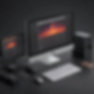 Elegant Editing Hardware Configuration Sleek and powerful video editing hardware setup