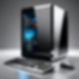 Sleek and powerful computer for remote desktop access