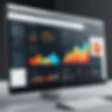 Illustration showcasing Social Boost dashboard features.