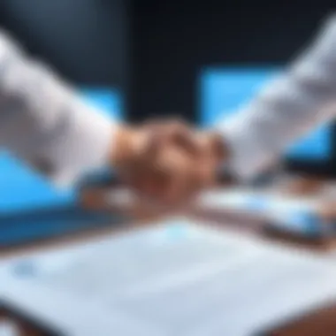 Negotiating favorable contract terms