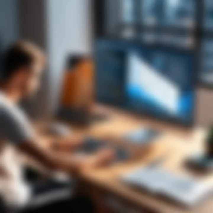 Infographic of strategies for successful freelance navigation