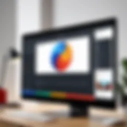 User interface of Miro showcasing video upload feature