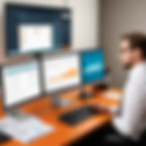 Showcasing the sophisticated interface of Thomson Reuters Case Management Software
