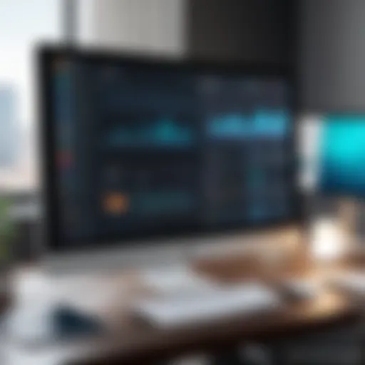 Visual representation of the Torsh Talent Platform interface