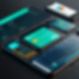 Visual representation of digital finance tools