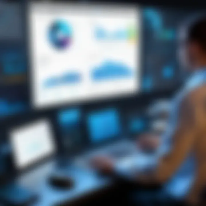 Infogenesis software dashboard highlighting operational analytics