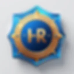 A professional certification badge symbolizing HR expertise