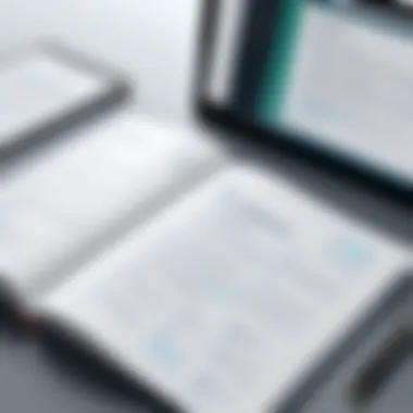 Learning About HR Certifications An open book with notes about HR certifications