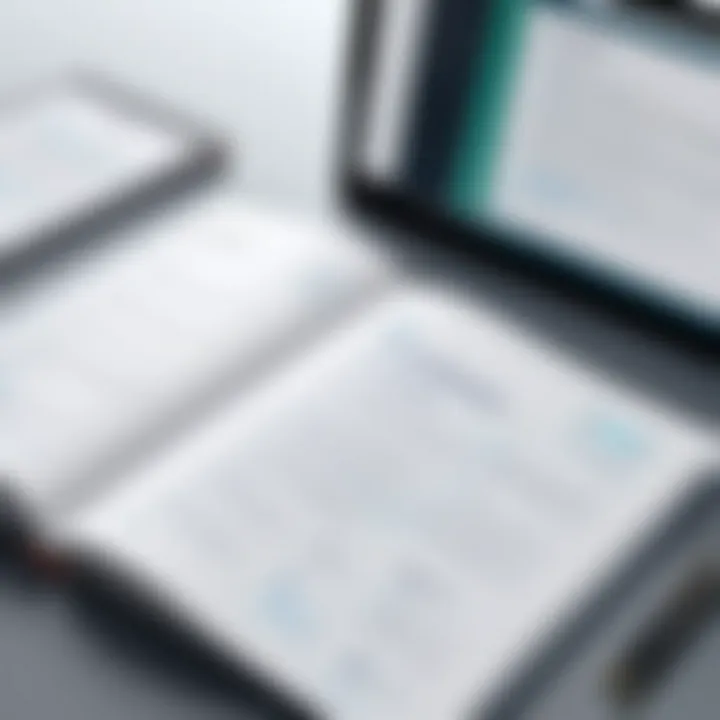 Learning About HR Certifications An open book with notes about HR certifications