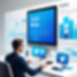 Conceptual illustration of social media pricing factors