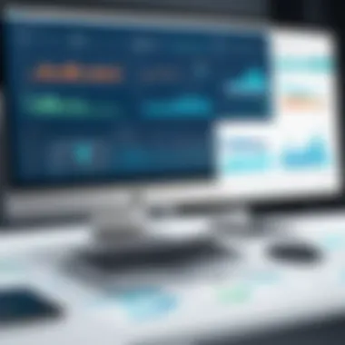 Data Management in SPSS SPSS interface showcasing data management features.