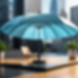 Visual representation of Umbrella SASE architecture