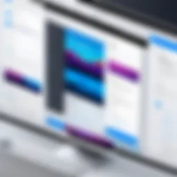 A graphical representation of bookmark management interface