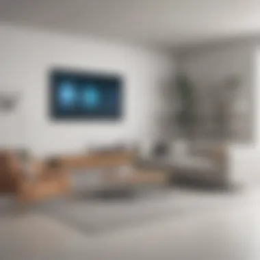 Seamless Smart Home Integration Intelligent virtual assistant interacting with smart home devices