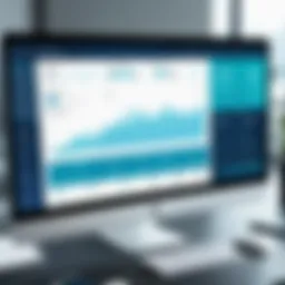 A sophisticated dashboard of vaccination software showcasing analytics