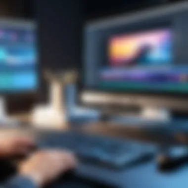 Choosing the Right Software for Seamless Editing Professional video editing software interface