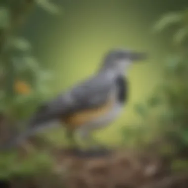 Nurturing Instincts: Wagtail Nesting Behavior Wagtail Nesting in Natural Habitat